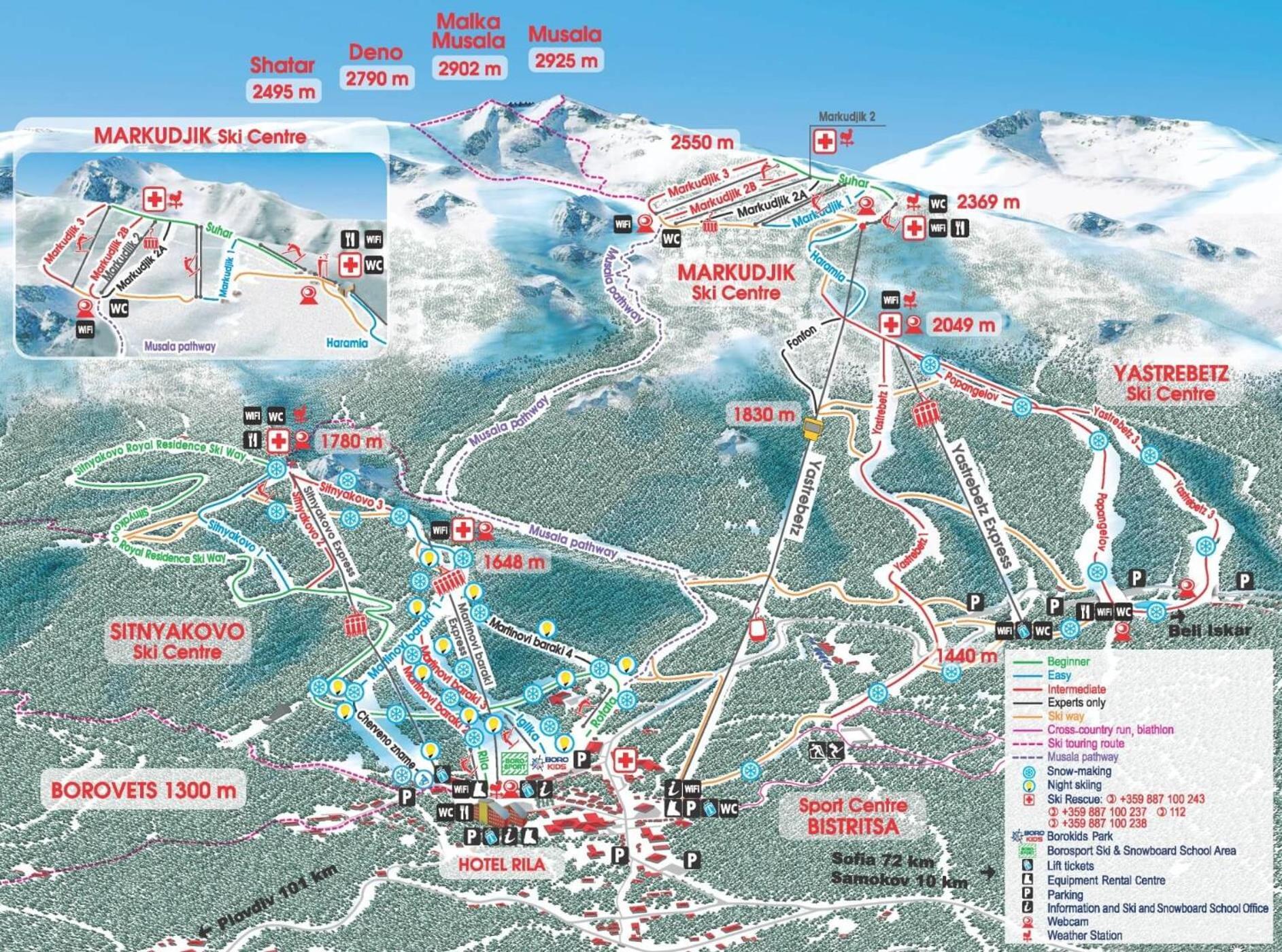 Mountain Studio Asp E63 Borovets Gardens Eksteriør billede